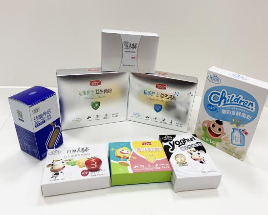 板芙保健品包装盒、益生菌包装盒、酵素菌包装盒